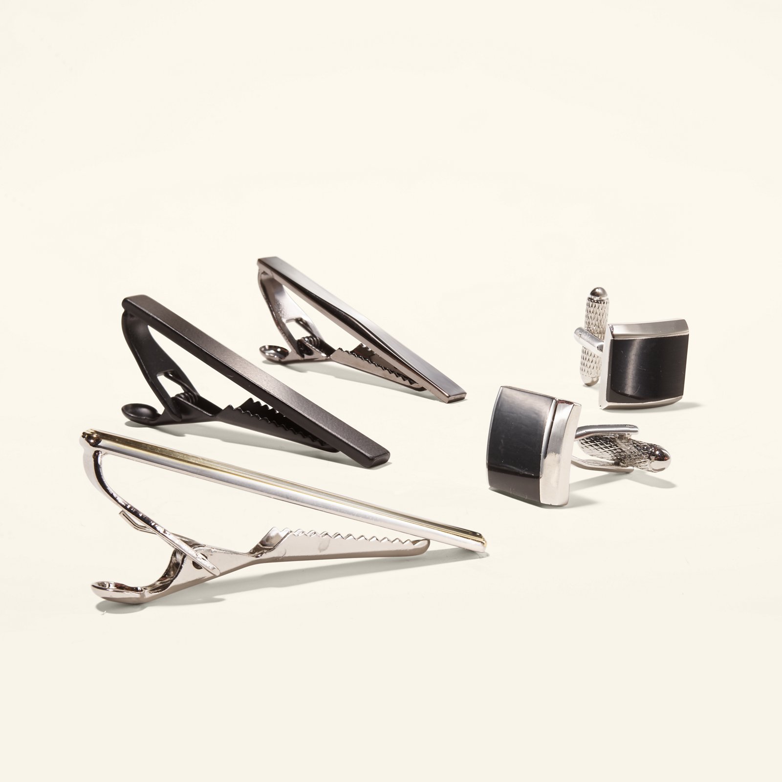 Cuff links & tie bars