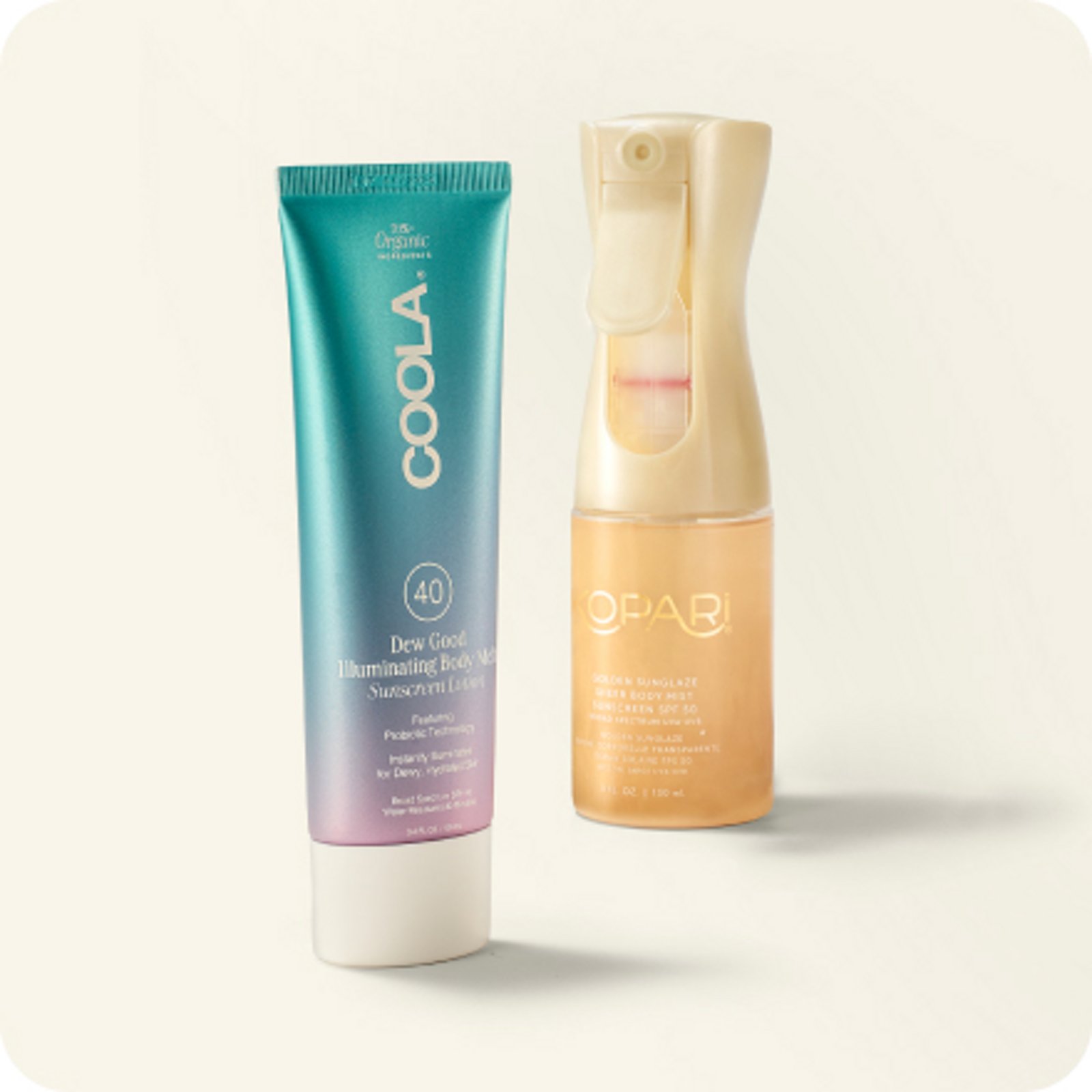 Body sunscreen