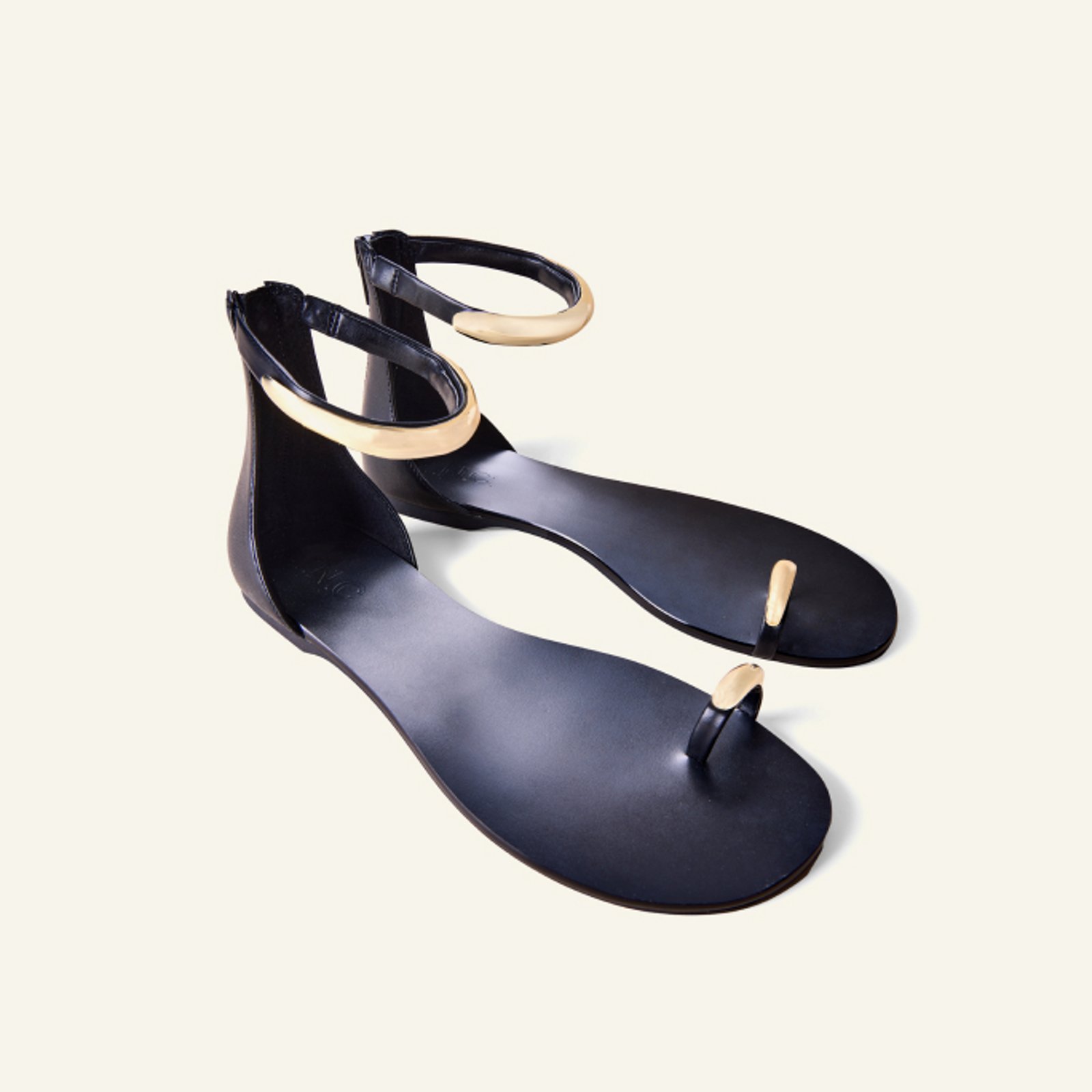 Metal-accented shoes