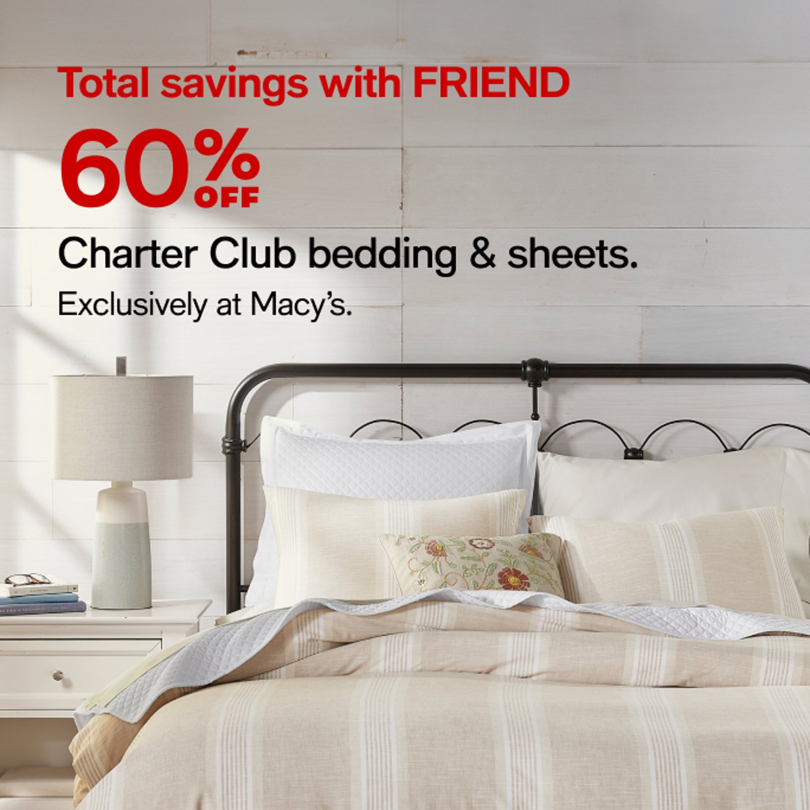 60 Charter Club Bedding and Sheets
