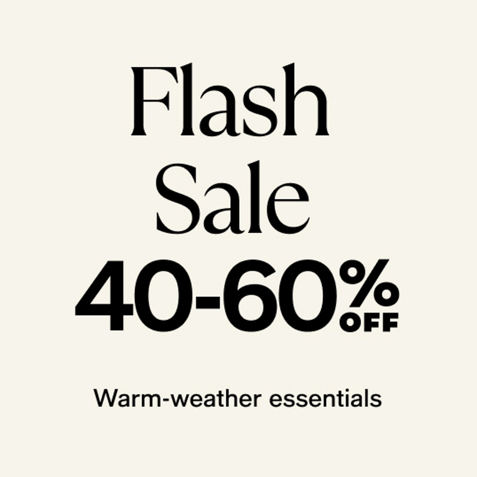 Flash Sale
