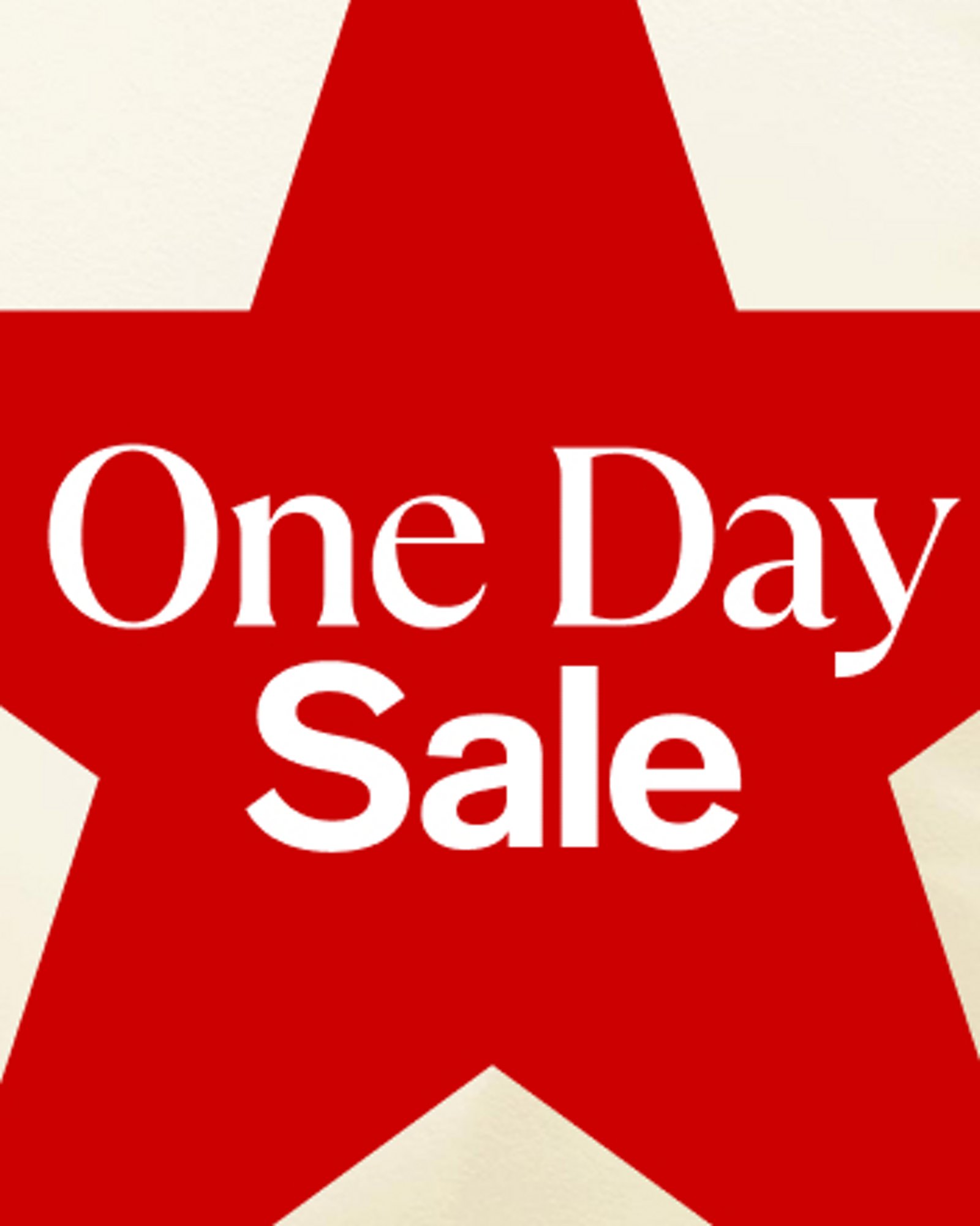 One Day Sale