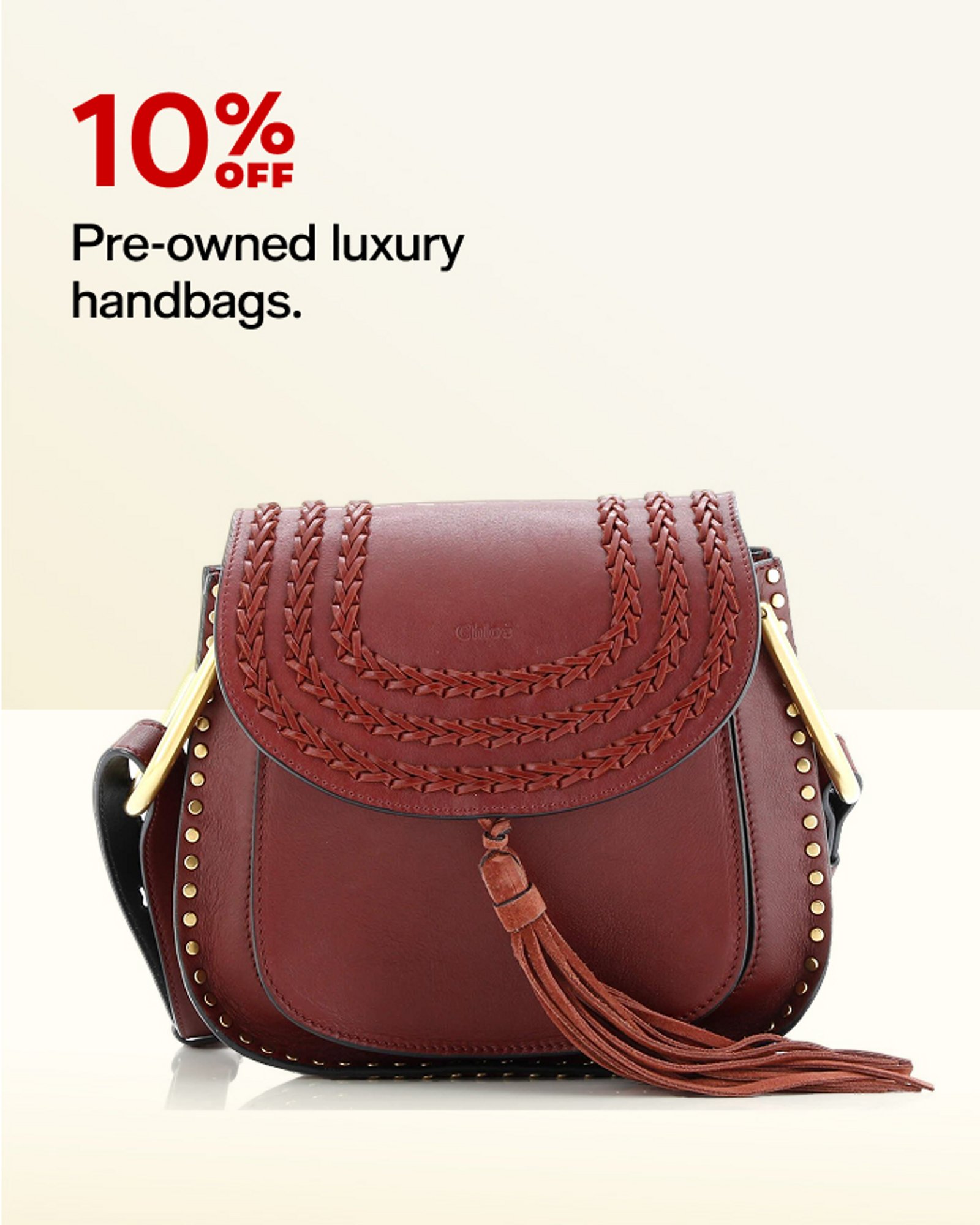 10 off pre-owned luxury Hanbags