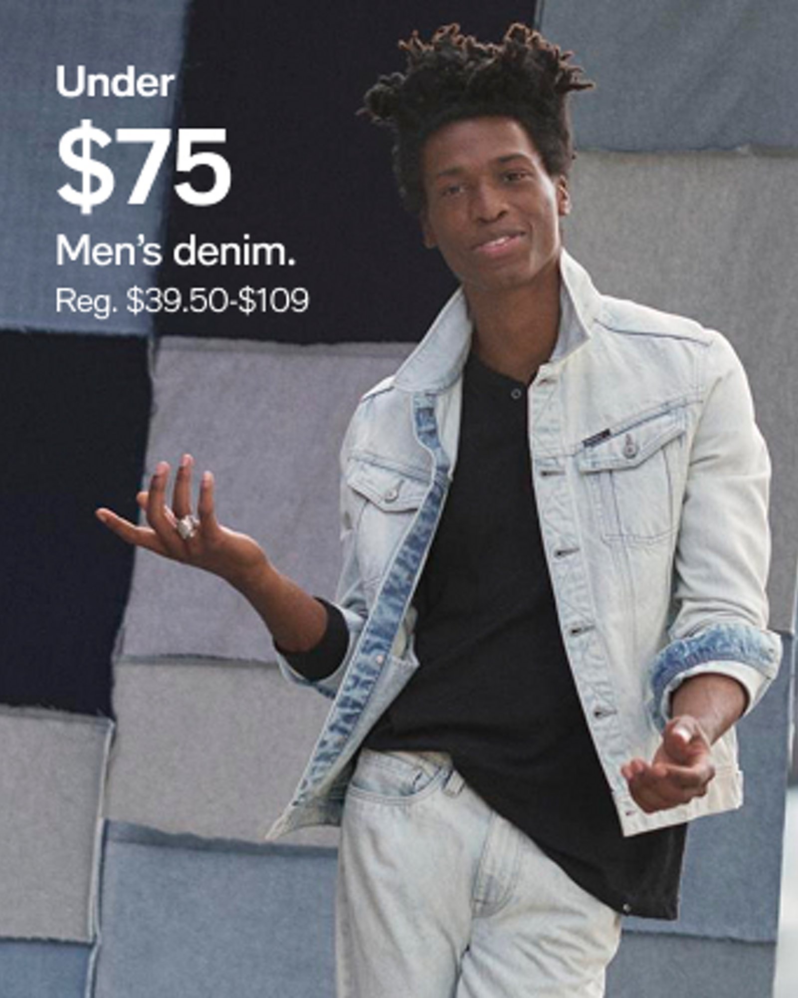 Under $75 Men's denim