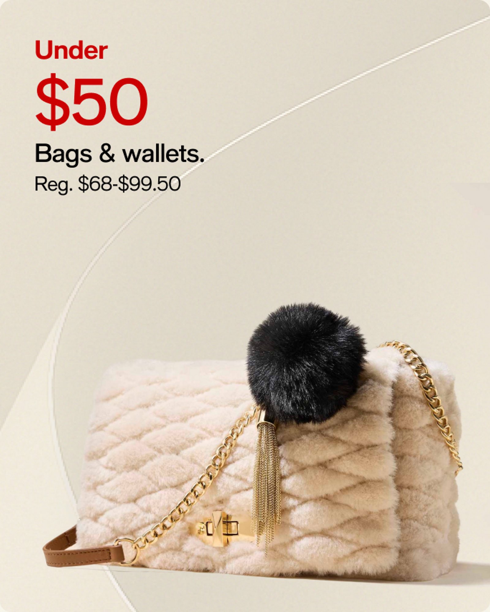 Under $50 Bags & Wallets