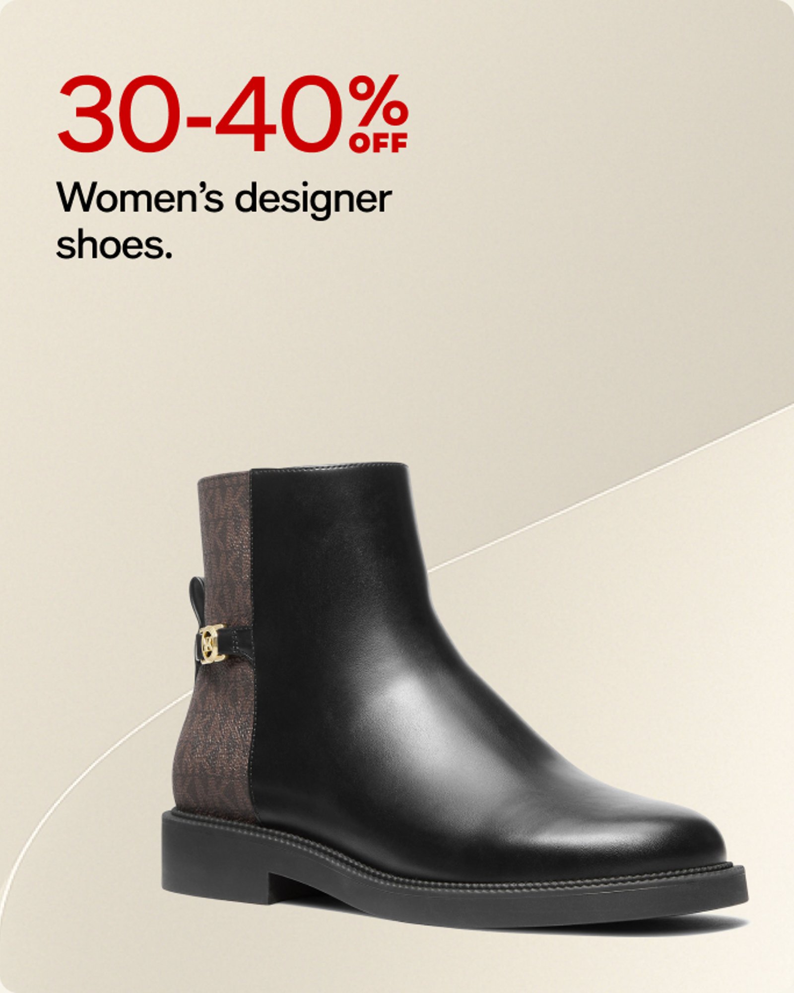 30-40% womens designer shoes