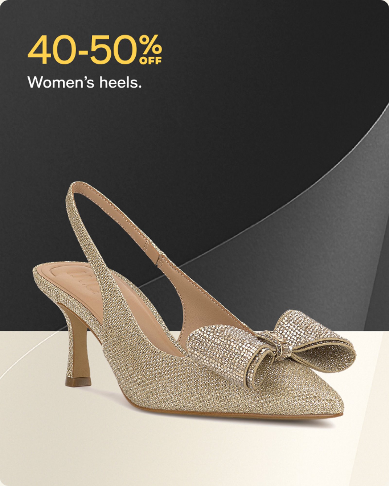 40-50% off Heels