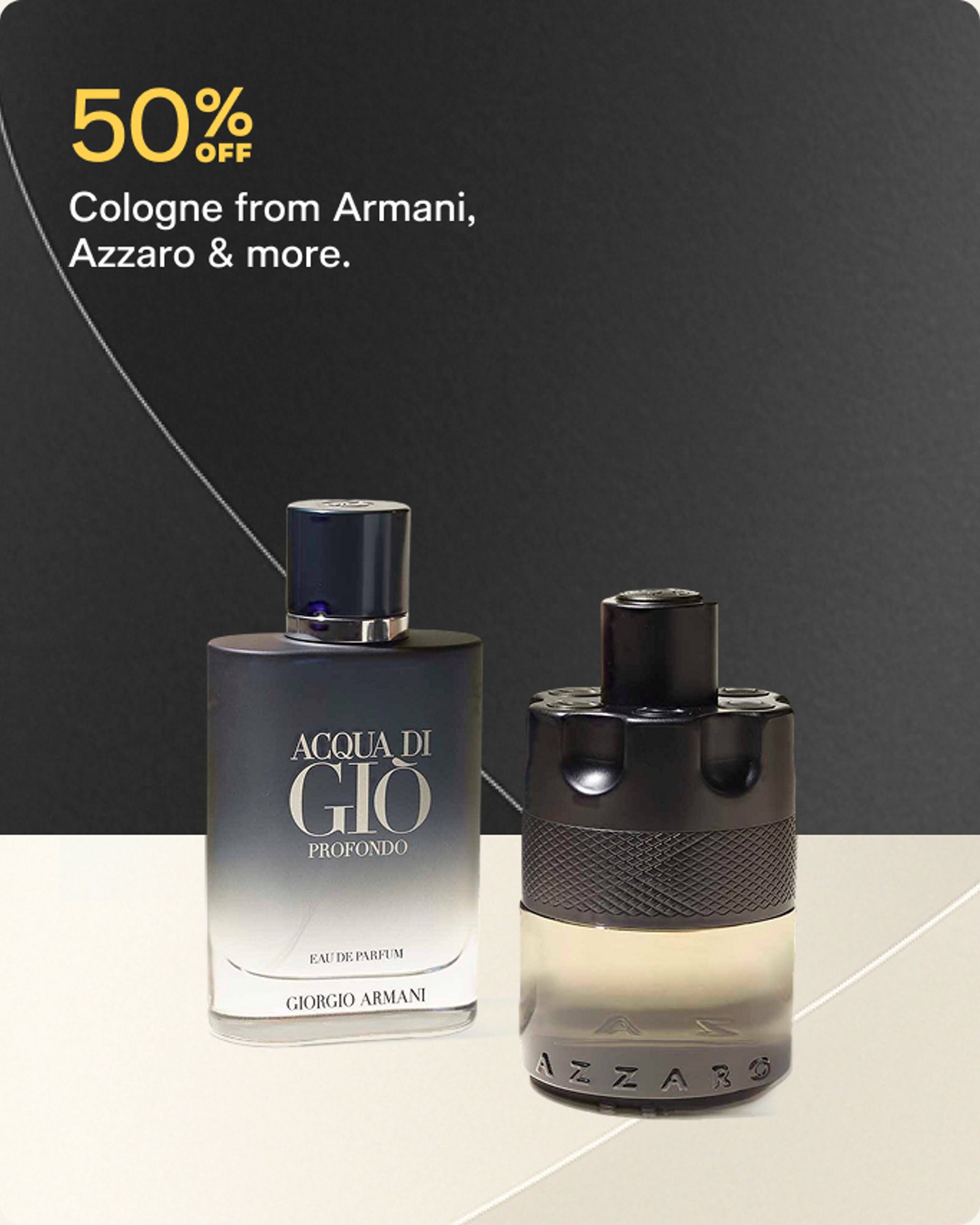 50% off Cologne