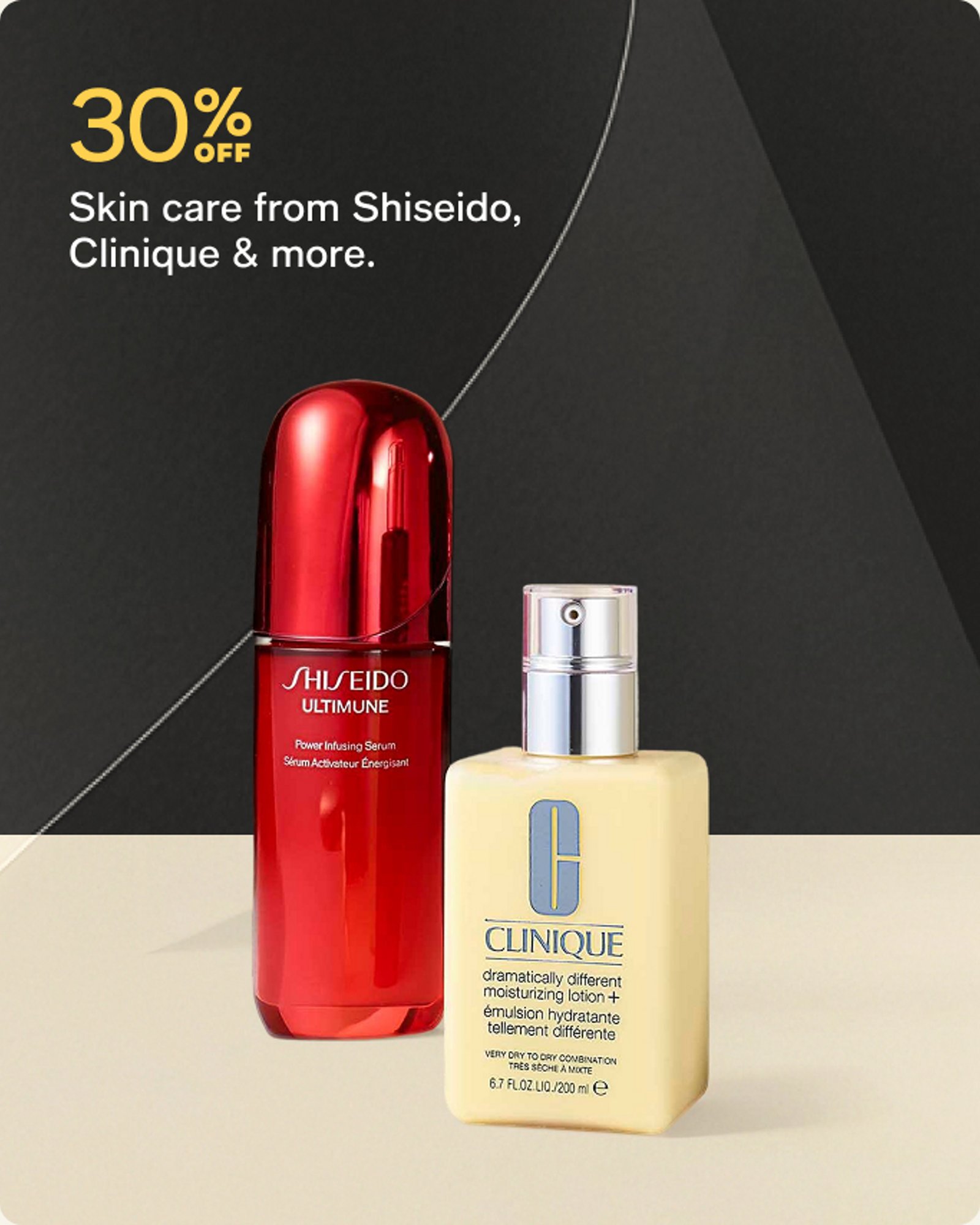30% off skin care