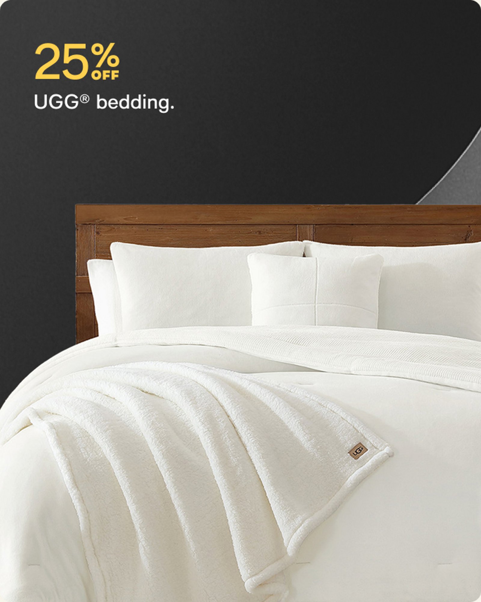 25% OFF UGG bedding